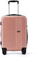 Lavor 1-605 Cabin Travel Suitcase Hard Pink wit...