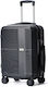 Lavor Cabin Travel Suitcase Hard Black with 4 W...