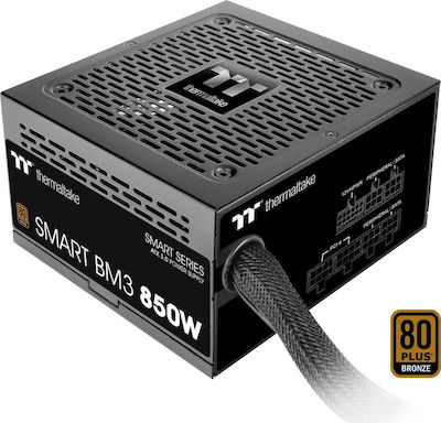 Thermaltake Smart BM3 850W Μαύρο Τροφοδοτικό Υπολογιστή Semi Modular 80 Plus Bronze