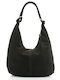 Leather Women's Bag Shoulder Black