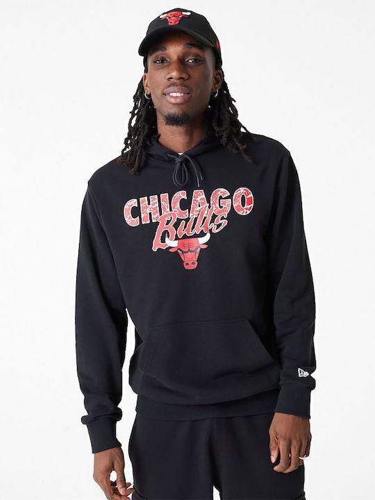 New Era Chicago Bulls Team Script Hoody Φούτερ ...