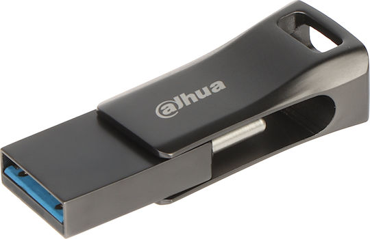 Dahua 128GB USB 3.2 Stick με σύνδεση USB-A & USB-C Μαύρο