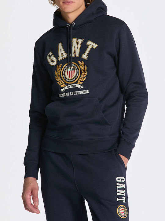 Sweatshirt with Hood Black