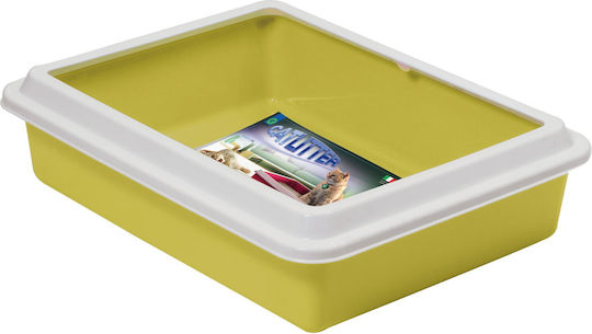 Georplast Μax Lavoar Pisică Galbenă L43.5 x W34 x H11buc