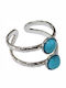 Kostibas Fashion Ring made of Steel Gold Plated