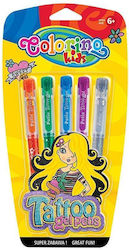 Colorino Tattoo Gel Pens Σετ 5 χρώματα