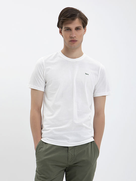Harmont & Blaine Men's Short Sleeve T-shirt White