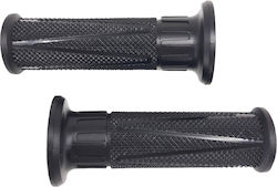 Ooh Motorcycle Grips in Black Colour