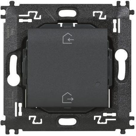 Bticino Wall-mounted Basic Wall Switch Single Without Frame Gray