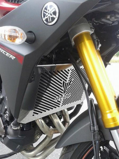 Cosmo Προστατευτικό Ψυγείου Μοτοσυκλέτας Yamaha Tracer 900 Μαύρο