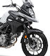 Moto Discovery Motorrad-Vorderradgabelschutz Schwarz