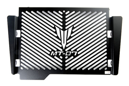 Moto Discovery Motorcycle Radiator Protector Yamaha MT-07 Black