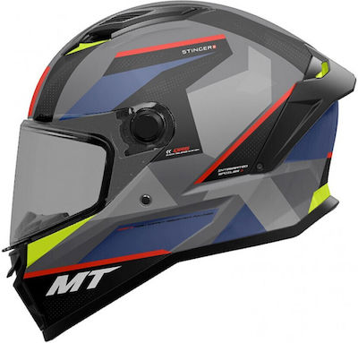 MT Stinger 2 Full Face Helmet ECE 22.06 1450gr