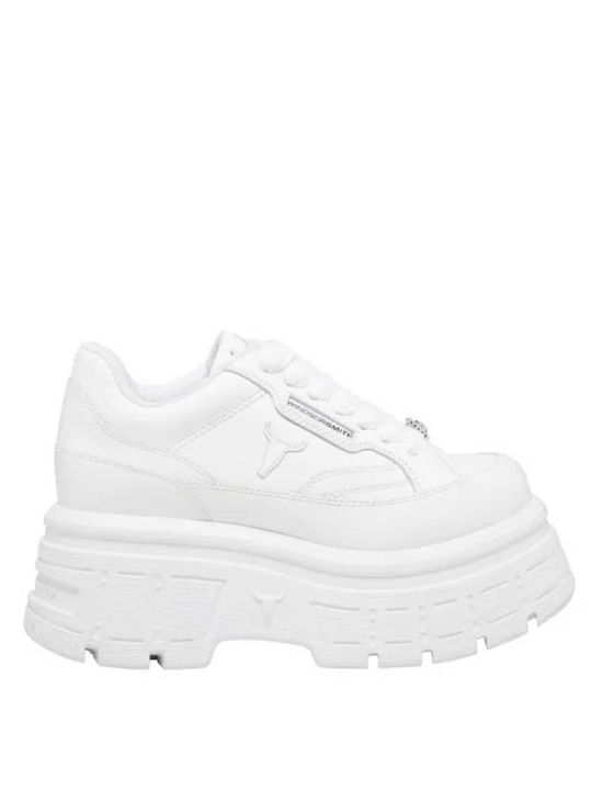 Windsor Smith Swerve Le Sneakers White