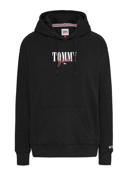 Tommy Hilfiger Women's Hooded Sweatshirt Black