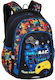 Colorino Schulranzen Rucksack Junior High-High School Mehrfarbig