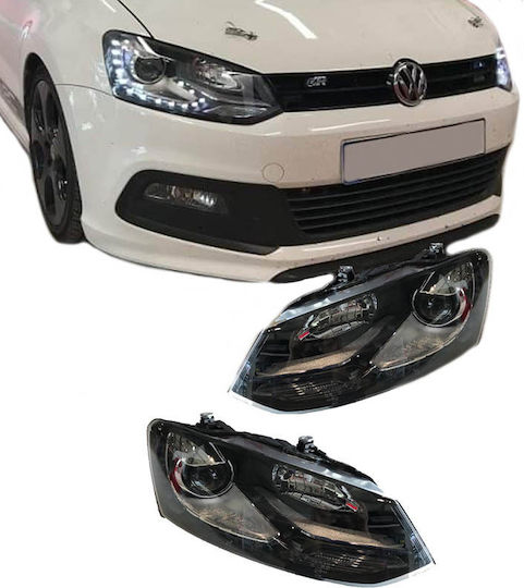 Carner Μπροστινά Φανάρια Led για Mazda 5 Volkswagen Polo 2τμχ