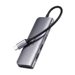 Ugreen CM195 USB-C Docking Station with HDMI 4K PD