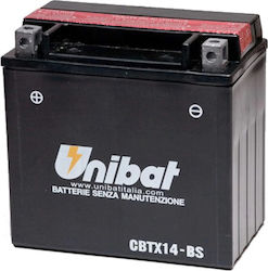 Unibat Μπαταρία Μοτοσυκλέτας CBTX14-BS