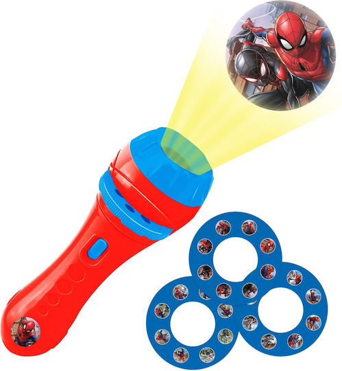 Lexibook Spider-man Φακός Προβολέας Προτζέκτορας Ιστοριών για 3+ Ετών