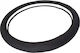 Car Steering Wheel Cover M-2 with Diameter 37-38cm Synthetic Black