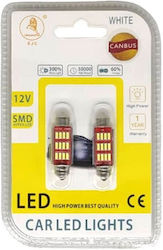 EJC Car Lamps T10 LED 2 Pieces