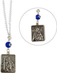 BD JEWELERY Charm Car Charm silver 925 double sided with Virgin Mary and Saint Christopher GT-2069