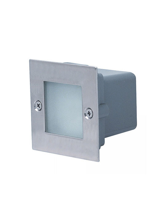 Horoz Electric Стенен Външен Плафон LED IP54 1.5W с Студено бяло Светлина