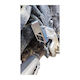 Gref Innovation Motorcycle Fork Axle Protectors Yamaha Tenere 700 Silver