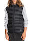 SCALY Ärmellos Winter Jacke Puffer Schwarz