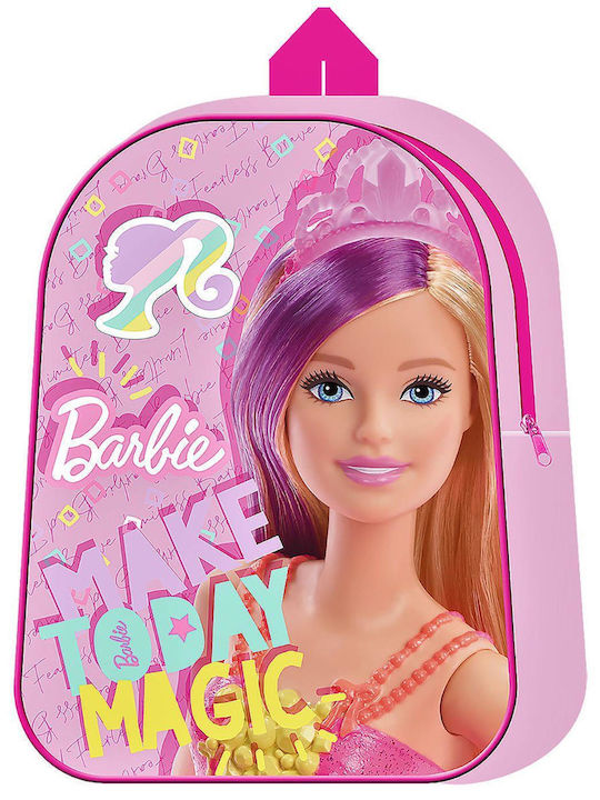 Disney Barbie School Bag Backpack Kindergarten in Pink color