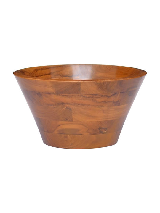 vidaXL Vessel Sink made of Porcelain 40x40cm Brown