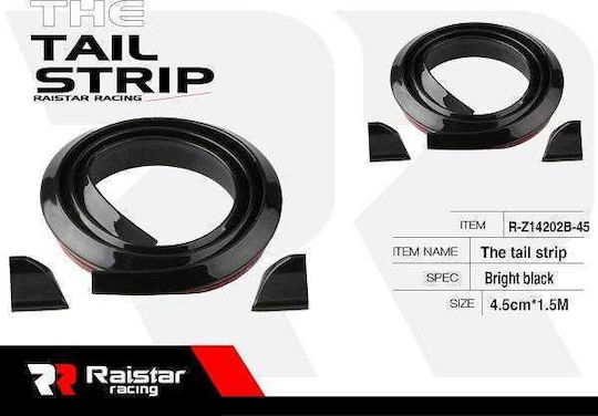 Raistar Car Tape Stickers 150 x 150cm in Black Color 1pcs
