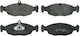 SWAG Brake Pad for Opel Tigra