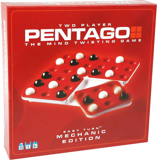 Настолна игра Pentago за 2 играчи 8+ години (EN) Kaissa