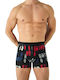 Herren Boxershorts Schwarz 1Packung