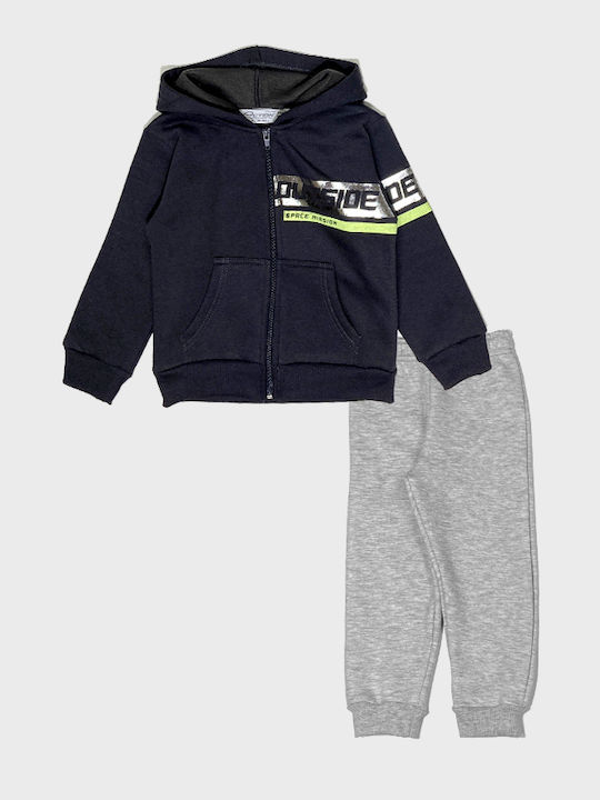 Kinder Trainingsanzüge Mit Jacke Grau 2 Stück