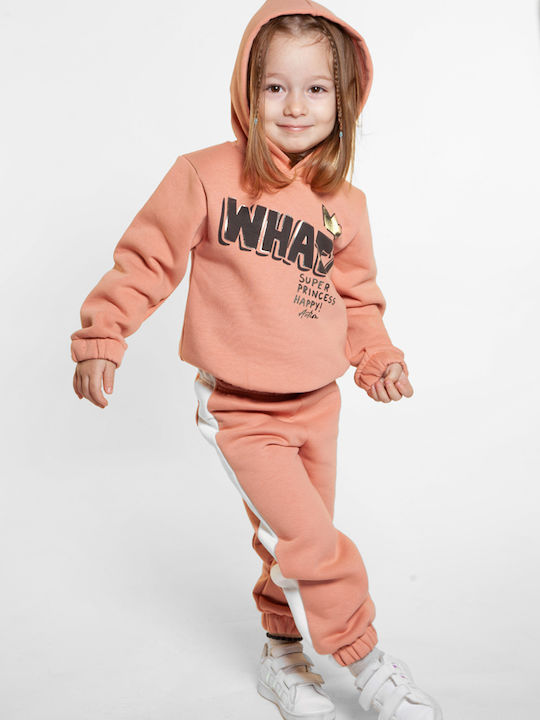Kinder Sweatpants Set - Jogginganzug Rosa 2Stück