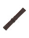 KOSTELO Leather Strap Brown 22mm