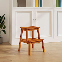 vidaXL Ξύλινο 2 Σκαλιών 153333 50cm