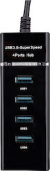 Hytech Hytech U340 USB Hub 4 Θυρών (USB-A) 23546/HY-U340 Hytech Hytech U340 USB Hub 4 Θυρών (USB-A) 23546/HY-U340
