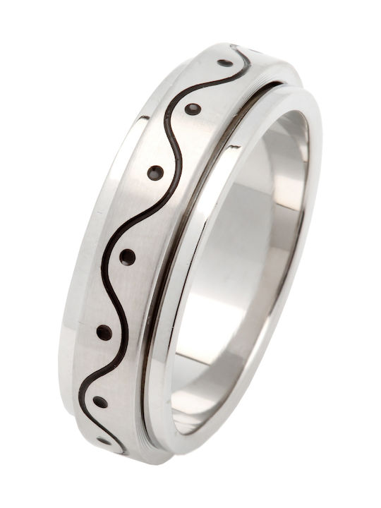 Silverline Damen Ring aus Stahl