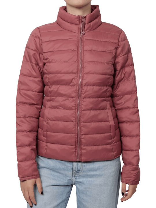 Only Scurt Jachetă de femei Puffer Rose Brown