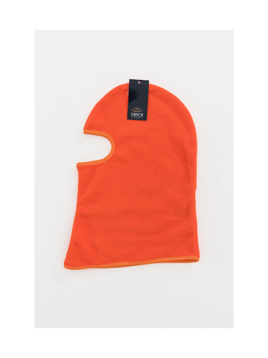 Stamion Full Face Μπαλακλάβα Αναβάτη Μοτοσυκλέτας Fleece Πορτοκαλί Χρώμα