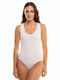 Sexen Sleeveless Bodysuit White