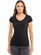 Women's Short Sleeve T-Shirt Black