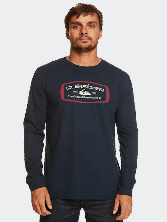Quiksilver Mind Barrel T-shirt Μπλε