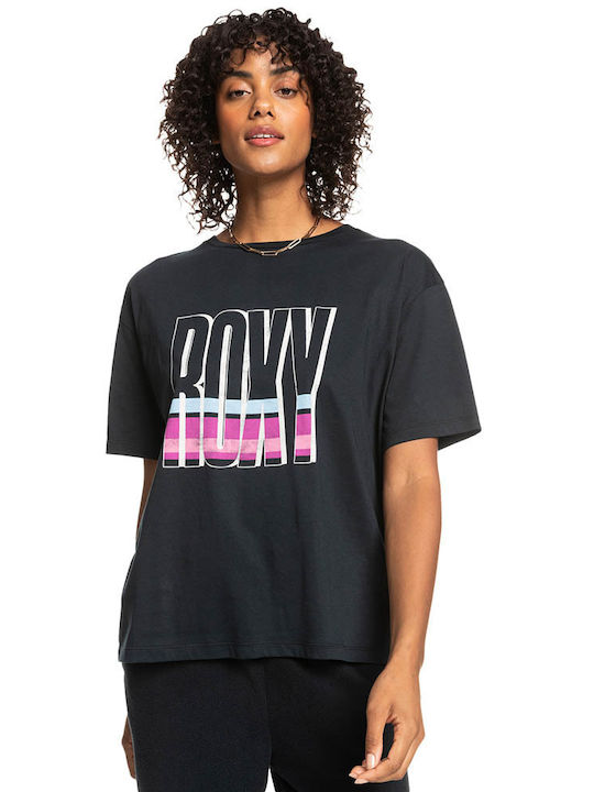 Roxy Feminin Tricou Negru