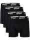 Onurel Men's Boxers Black 4Pack