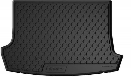 Gledring Trunk Mat Tray Type for Volkswagen T-Roc 2017 Black